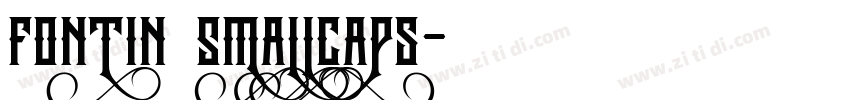 Fontin SmallCaps字体转换 Fontin SmallCaps字体转换